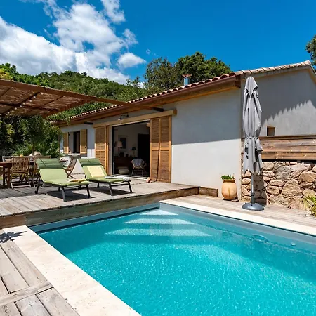 펜션 Locations De La Casette D'araggio 포르토베쉬오